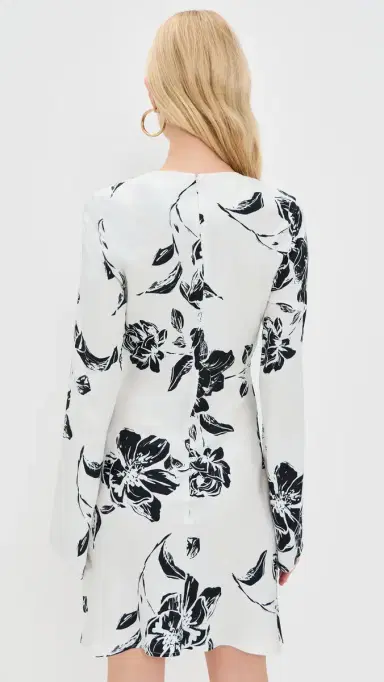 Favorite Daughter The Truly Madly Mini Dress Vintage Floral M | Thumbnail 3