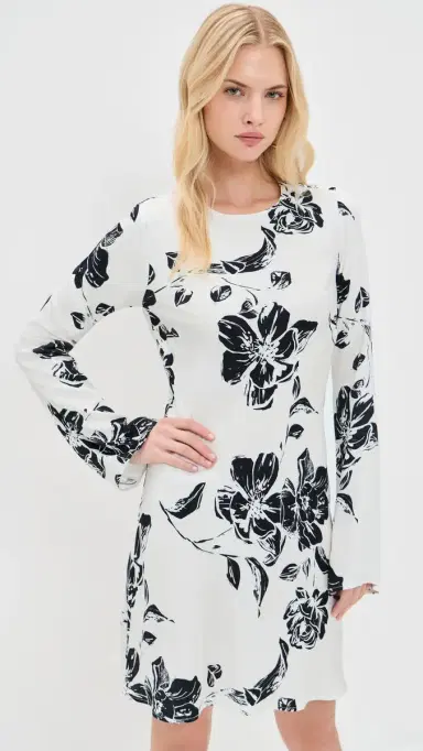 Favorite Daughter The Truly Madly Mini Dress Vintage Floral M | Thumbnail 5