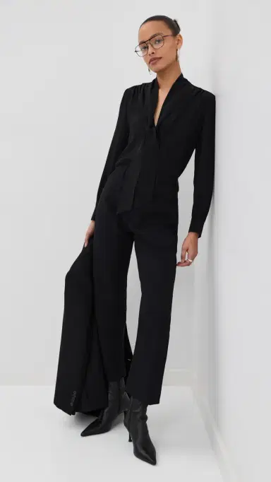 Nili Lotan Colt Blouse Black | Thumbnail 5 Nili Lotan Colt Blouse Black | Thumbnail 5