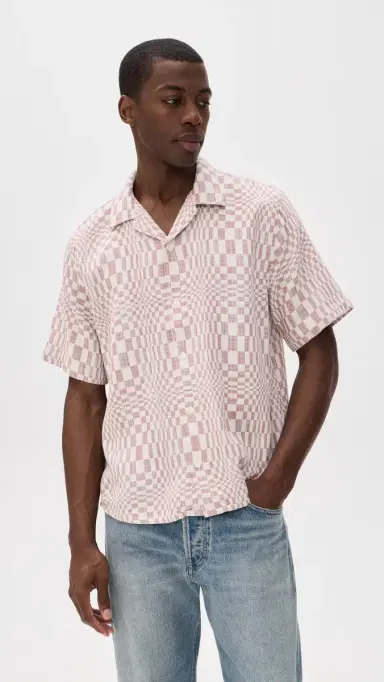 Corridor High Focus Short Sleeve Shirt Dusk | Thumbnail 2 Corridor High Focus Short Sleeve Shirt Dusk | Thumbnail 2