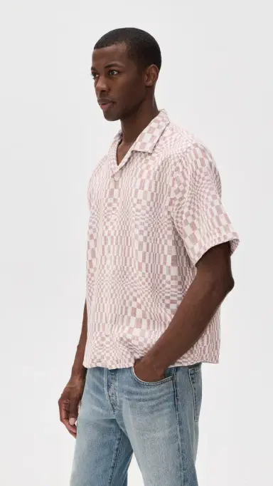Corridor High Focus Short Sleeve Shirt Dusk | Thumbnail 4 Corridor High Focus Short Sleeve Shirt Dusk | Thumbnail 4