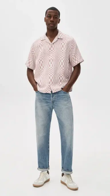 Corridor High Focus Short Sleeve Shirt Dusk | Thumbnail 5 Corridor High Focus Short Sleeve Shirt Dusk | Thumbnail 5