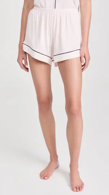 Eberjey Gisele The Relaxed Short Pajama Set orbet/Black | Thumbnail 5 Eberjey Gisele The Relaxed Short Pajama Set orbet/Black | Thumbnail 5