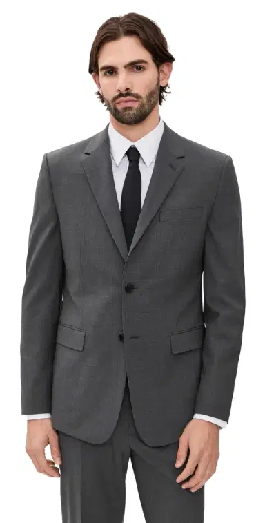 Theory Chambers Stretch Wool Blazer Medium Charcoal 42 | Thumbnail 1