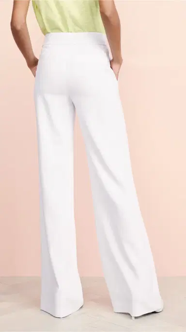 Alice + Olivia Dylan High Waisted Leg Pants | Thumbnail 3 Alice + Olivia Dylan High Waisted Leg Pants | Thumbnail 3