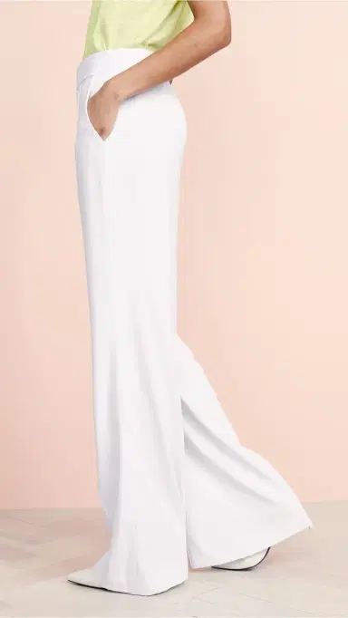 Alice + Olivia Dylan High Waisted Leg Pants | Thumbnail 4 Alice + Olivia Dylan High Waisted Leg Pants | Thumbnail 4