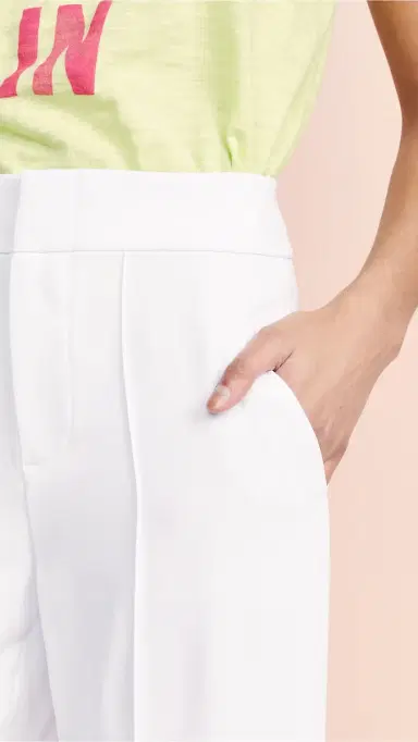 Alice + Olivia Dylan High Waisted Leg Pants | Thumbnail 6 Alice + Olivia Dylan High Waisted Leg Pants | Thumbnail 6