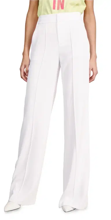 Alice + Olivia Dylan High Waisted Leg Pants | Thumbnail 1 Alice + Olivia Dylan High Waisted Leg Pants | Thumbnail 1
