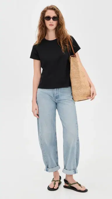 RAILS Girlfriend Tee Black M | Thumbnail 5 RAILS Girlfriend Tee Black M | Thumbnail 5