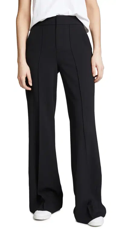 Alice + Olivia Dylan High Waisted Leg Pants | Thumbnail 1 Alice + Olivia Dylan High Waisted Leg Pants | Thumbnail 1