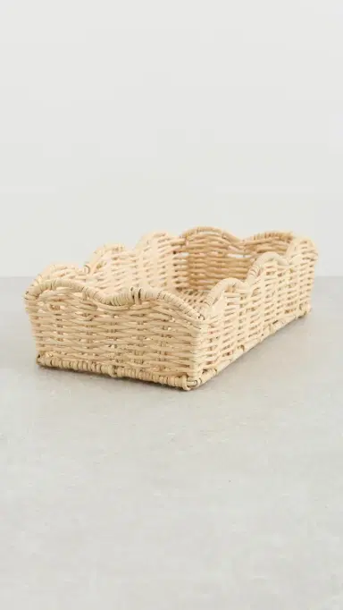 Weezie Rattan Tray Natural One Size | Thumbnail 2 Weezie Rattan Tray Natural One Size | Thumbnail 2