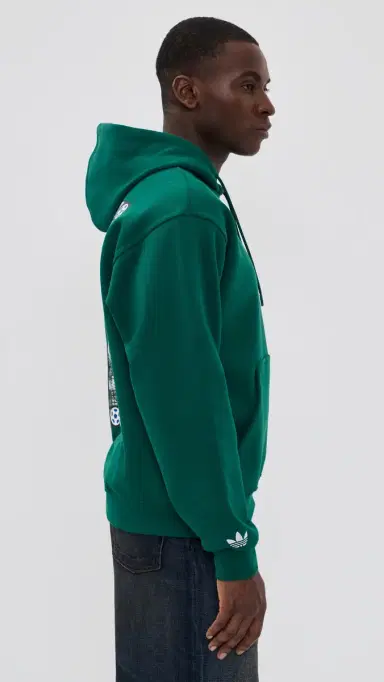 Adidas Archive Country Flag Hoodie Collegiate Green S | Thumbnail 4