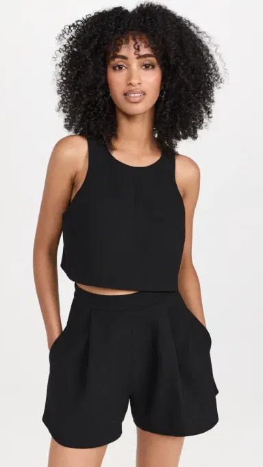 BLACK HALO Sanibel 2 Piece Romper Black 2 | Thumbnail 2 BLACK HALO Sanibel 2 Piece Romper Black 2 | Thumbnail 2