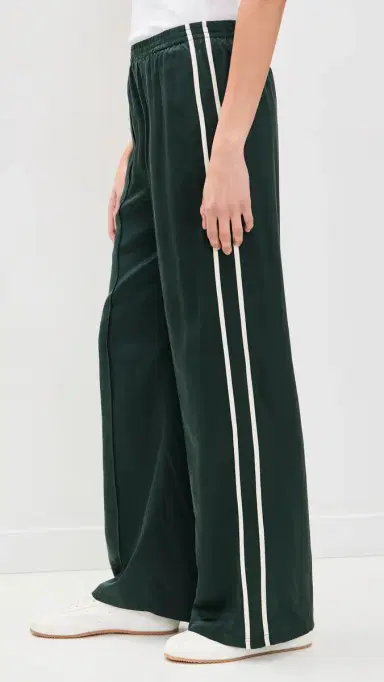 The Upside arnie Silk Track Pants Green | Thumbnail 4 The Upside arnie Silk Track Pants Green | Thumbnail 4