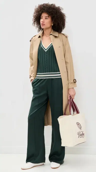 The Upside arnie Silk Track Pants Green | Thumbnail 5 The Upside arnie Silk Track Pants Green | Thumbnail 5