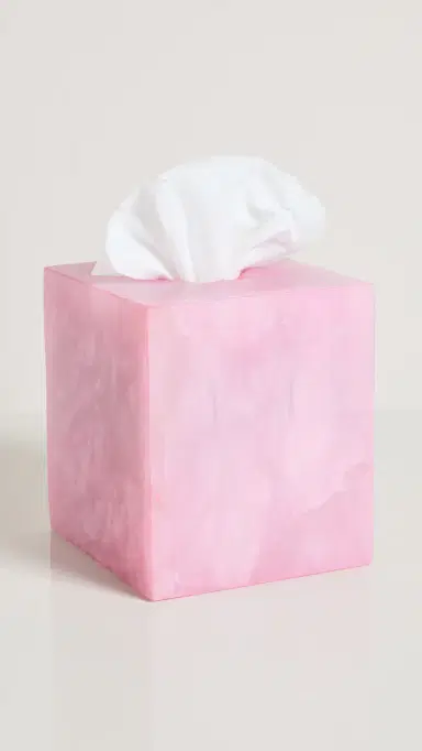 Kassatex Shopbop x Tissue Holder Pink One Size | Thumbnail 2