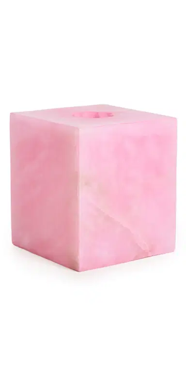 Kassatex Shopbop x Tissue Holder Pink One Size | Thumbnail 1