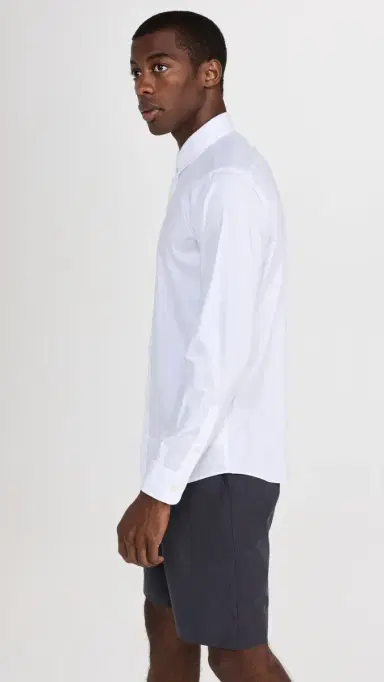 Faherty The Movement Shirt Cloud White | Thumbnail 4