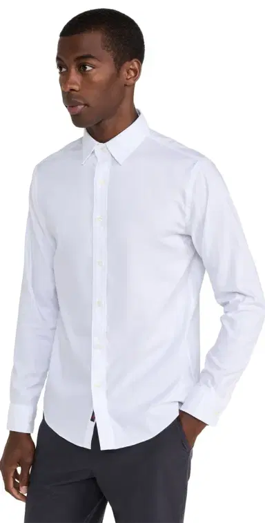 Faherty The Movement Shirt Cloud White | Thumbnail 1