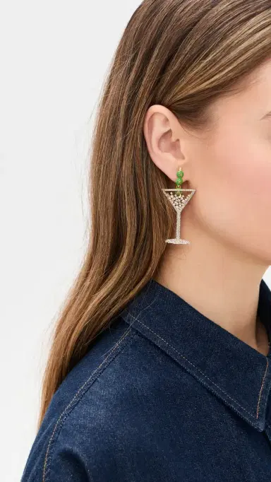 BaubleBar Pimento Memento Martini Earrings | Thumbnail 3