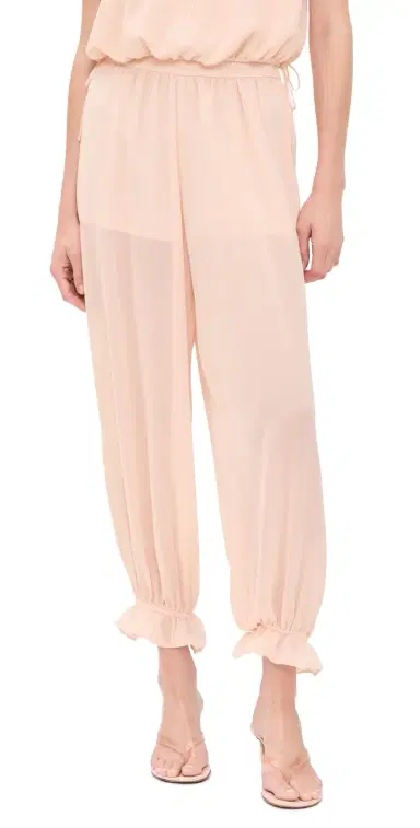 Wayf Jasmine Balloon Pants Peach S | Thumbnail 1 Wayf Jasmine Balloon Pants Peach S | Thumbnail 1