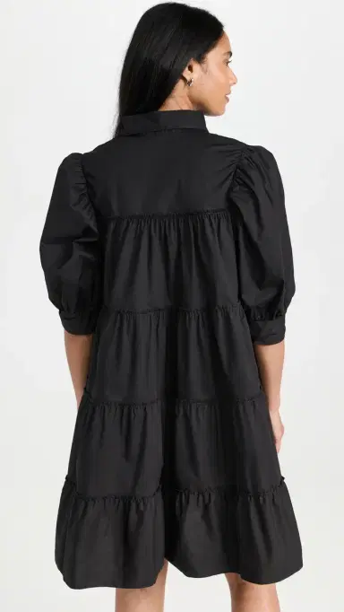 Peixoto Lola Mini Dress Black | Thumbnail 3