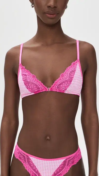MUCCI Amara Bralette trawberry Gingham | Thumbnail 2 MUCCI Amara Bralette trawberry Gingham | Thumbnail 2