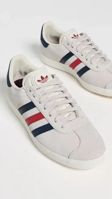 Adidas Golf Gazelle Spikeless Golf Shoes Alumina/Indigo/Scarlet 9 | Thumbnail 4