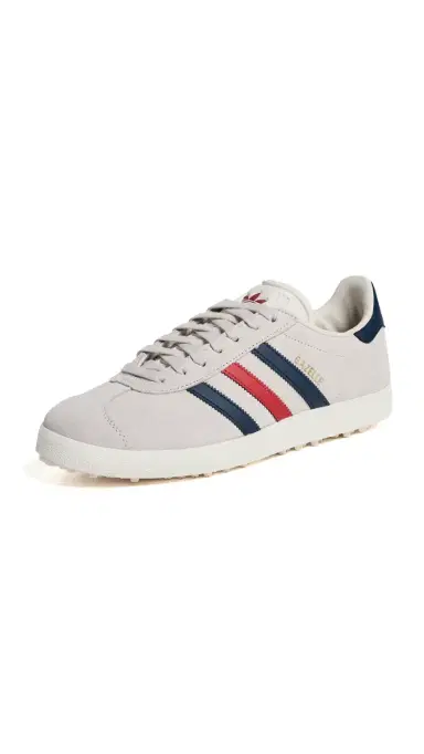 Adidas Golf Gazelle Spikeless Golf Shoes Alumina/Indigo/Scarlet 9 | Thumbnail 6