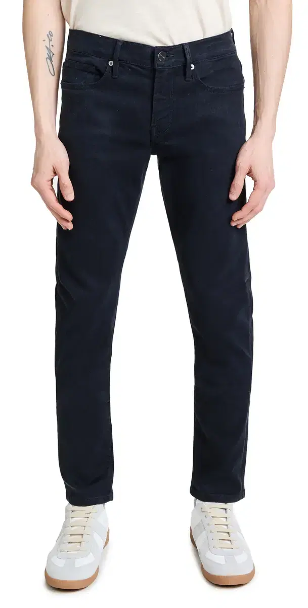FRAME L'Homme Slim Twill Jeans Navy