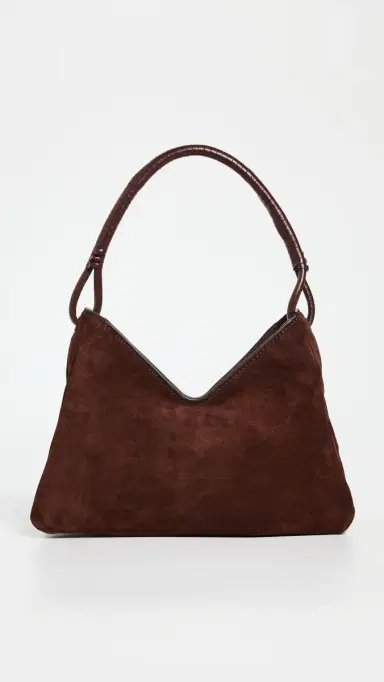 Staud Valerie Shoulder Bag Mahogany | Thumbnail 2 Staud Valerie Shoulder Bag Mahogany | Thumbnail 2