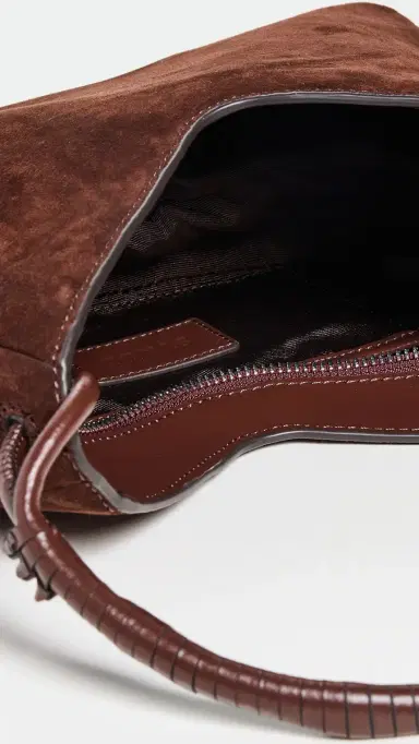 Staud Valerie Shoulder Bag Mahogany | Thumbnail 6 Staud Valerie Shoulder Bag Mahogany | Thumbnail 6