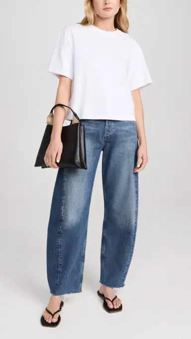 AGOLDE Luna High Rise Curved Taper Jeans | Thumbnail 5 AGOLDE Luna High Rise Curved Taper Jeans | Thumbnail 5
