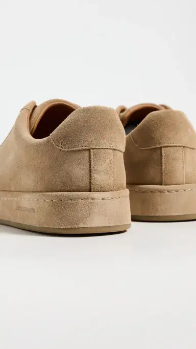 Allen Edmonds Barnes Suede Sneakers Bone 9 | Thumbnail 3 Allen Edmonds Barnes Suede Sneakers Bone 9 | Thumbnail 3