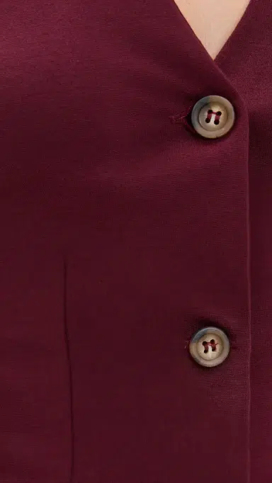 LE BOP Isla Vest Wine XL | Thumbnail 6 LE BOP Isla Vest Wine XL | Thumbnail 6