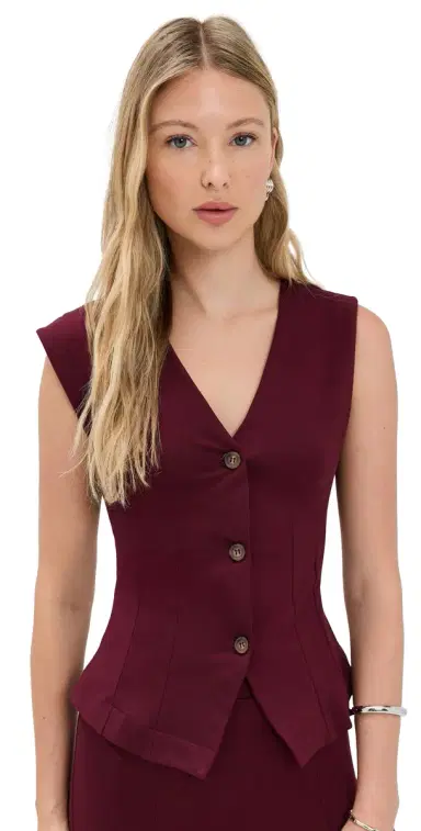 LE BOP Isla Vest Wine XL | Thumbnail 1 LE BOP Isla Vest Wine XL | Thumbnail 1