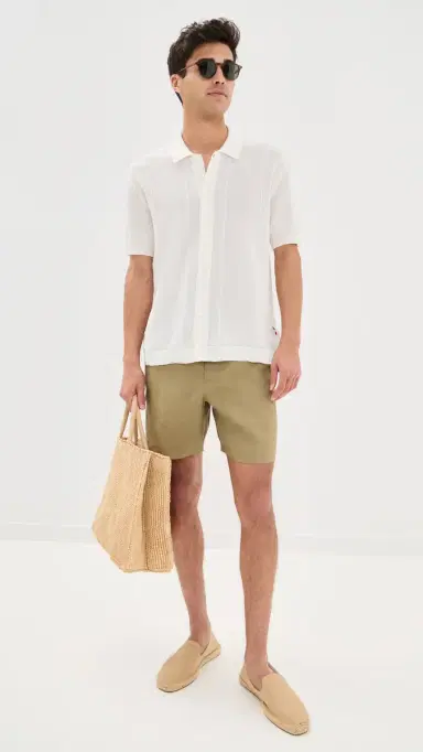 Orlebar Brown Tiernan Knit Button Polo | Thumbnail 5 Orlebar Brown Tiernan Knit Button Polo | Thumbnail 5