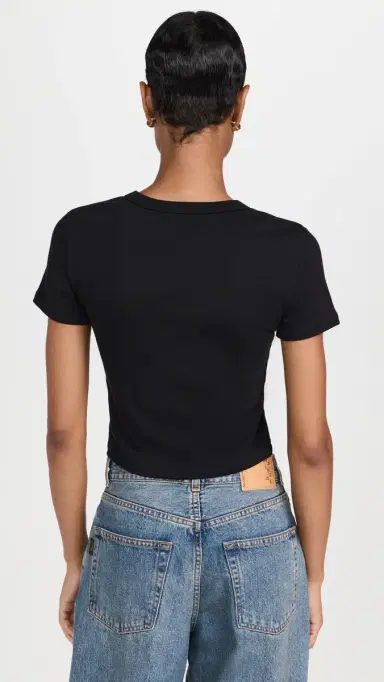 Joe's Jeans The Baby Tee Black | Thumbnail 3 Joe's Jeans The Baby Tee Black | Thumbnail 3