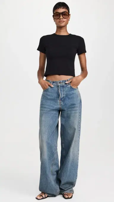 Joe's Jeans The Baby Tee Black | Thumbnail 5 Joe's Jeans The Baby Tee Black | Thumbnail 5
