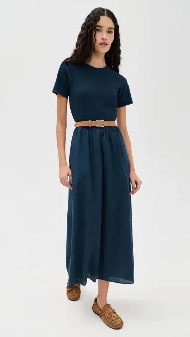 XÍRENA Fayth Dress Navy | Thumbnail 5