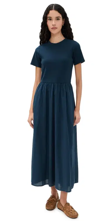 XÍRENA Fayth Dress Navy | Thumbnail 1