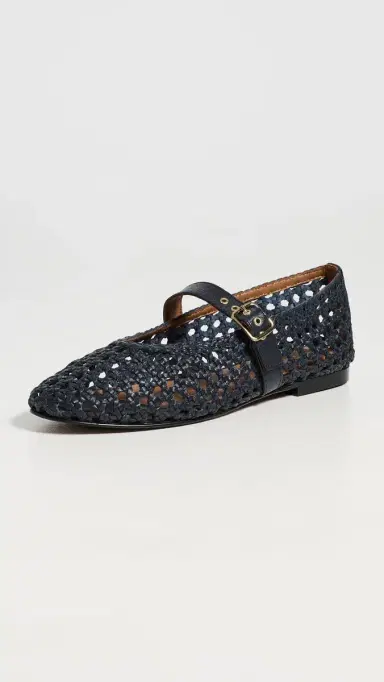 Madewell Remy Grommet Mary Jane Flats Craftsman Blue 5 | Thumbnail 2 Madewell Remy Grommet Mary Jane Flats Craftsman Blue 5 | Thumbnail 2