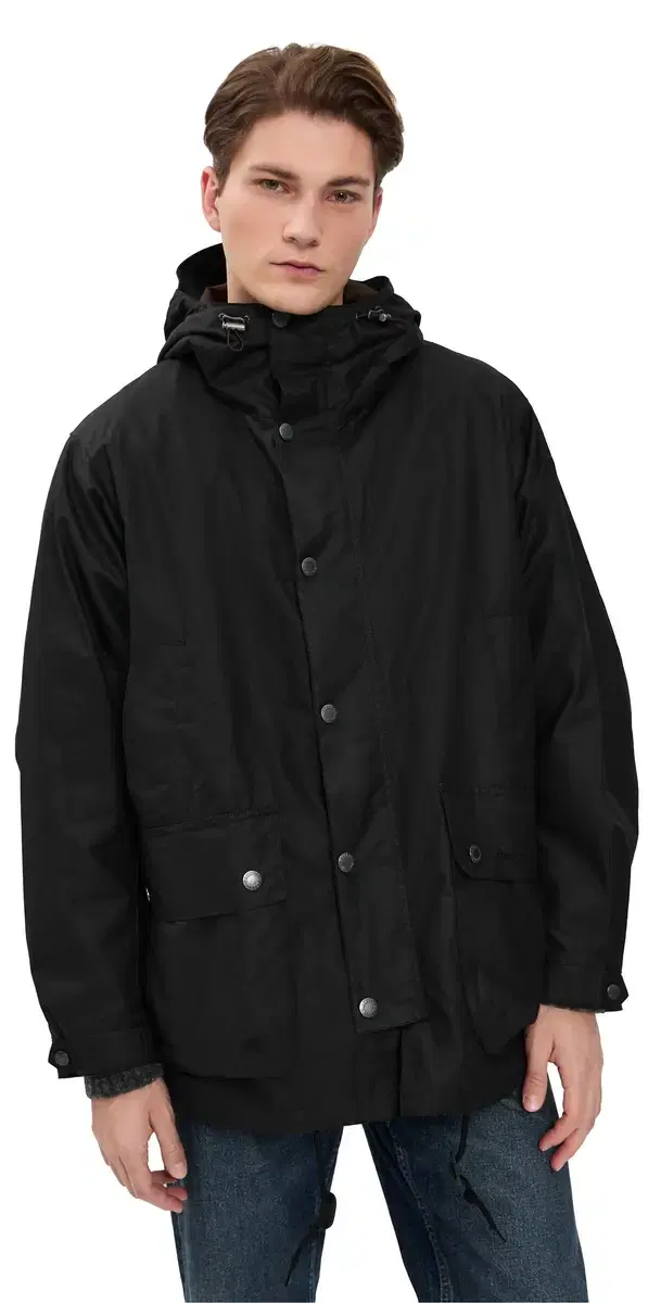 Tide Wax Jacket Black