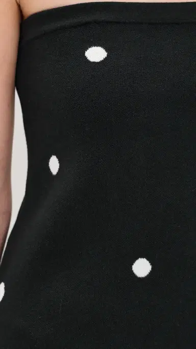Splendid x @Cellajaneblog Polka Dot Sweater Black/White Polka Dot | Thumbnail 6