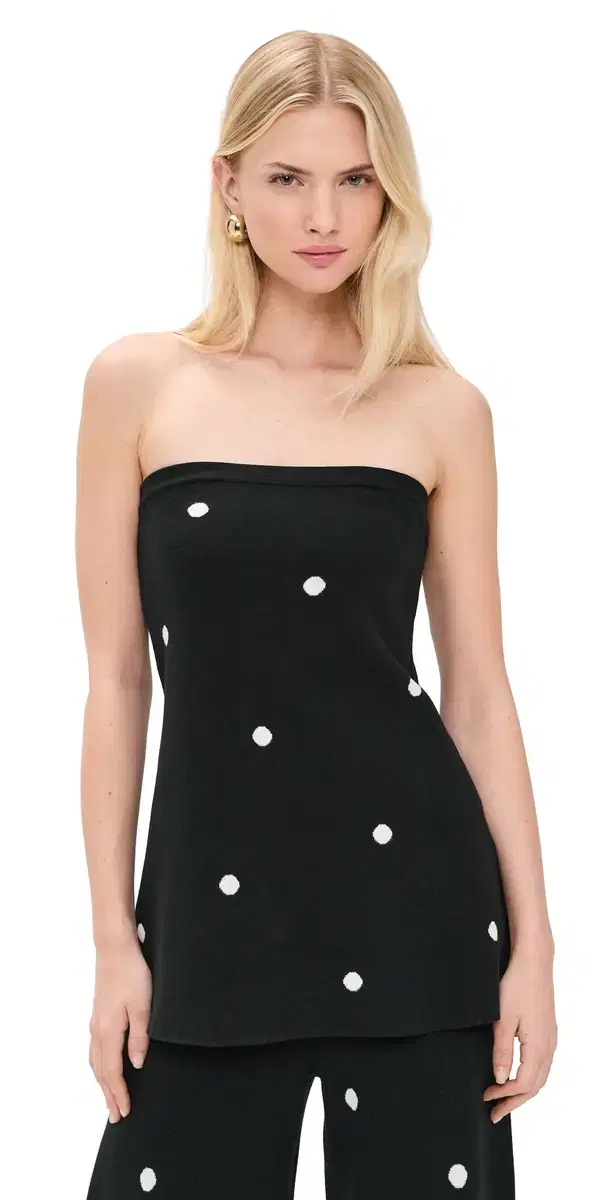 x @Cellajaneblog Polka Dot Sweater Black/White Polka Dot