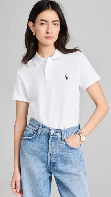 Polo Ralph Lauren Classic Fit Polo Shirt White | Thumbnail 2