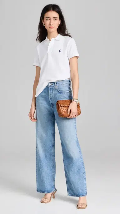 Polo Ralph Lauren Classic Fit Polo Shirt White | Thumbnail 5