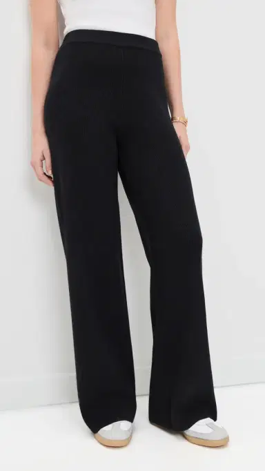 English Factory Knit Pants Black L | Thumbnail 2