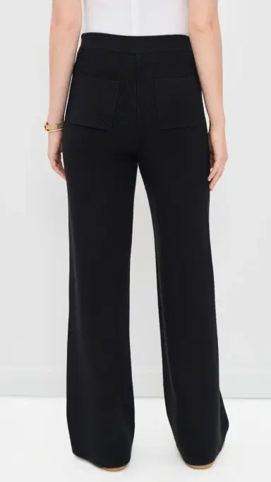 English Factory Knit Pants Black L | Thumbnail 3