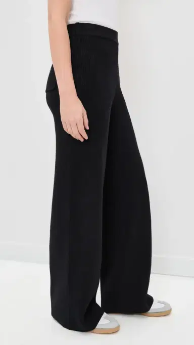 English Factory Knit Pants Black L | Thumbnail 4